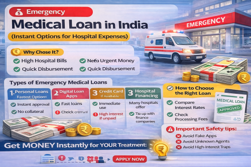 Read more about the article 💰 Emergency Medical Loan in India (Instant Options for Hospital Expenses)
