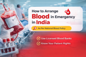 Read more about the article 🩸 How to Arrange Blood in Emergency in India (As Per National Blood Policy)