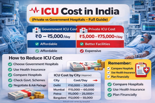Read more about the article 🏥 ICU Cost in India (Private vs Government Hospitals – Complete Guide)