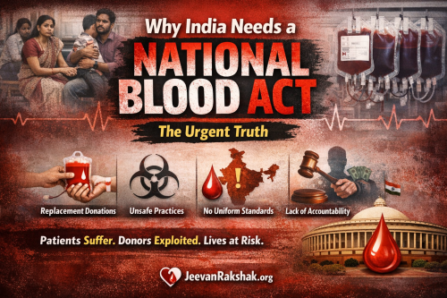 Read more about the article 🩸 Why India Needs a National Blood Act – The Urgent Truth